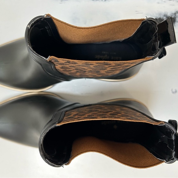 Kate Spade Domina Leopard Chelsea Ankle Boots - Picture 8 of 14